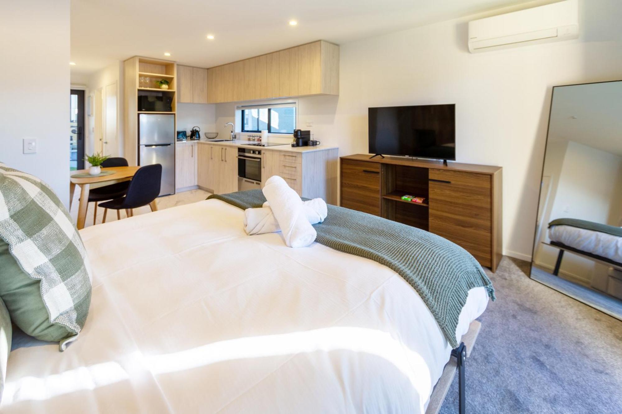 Single Level Studio Escape On Wilmer St - Central Christchurch Exterior foto