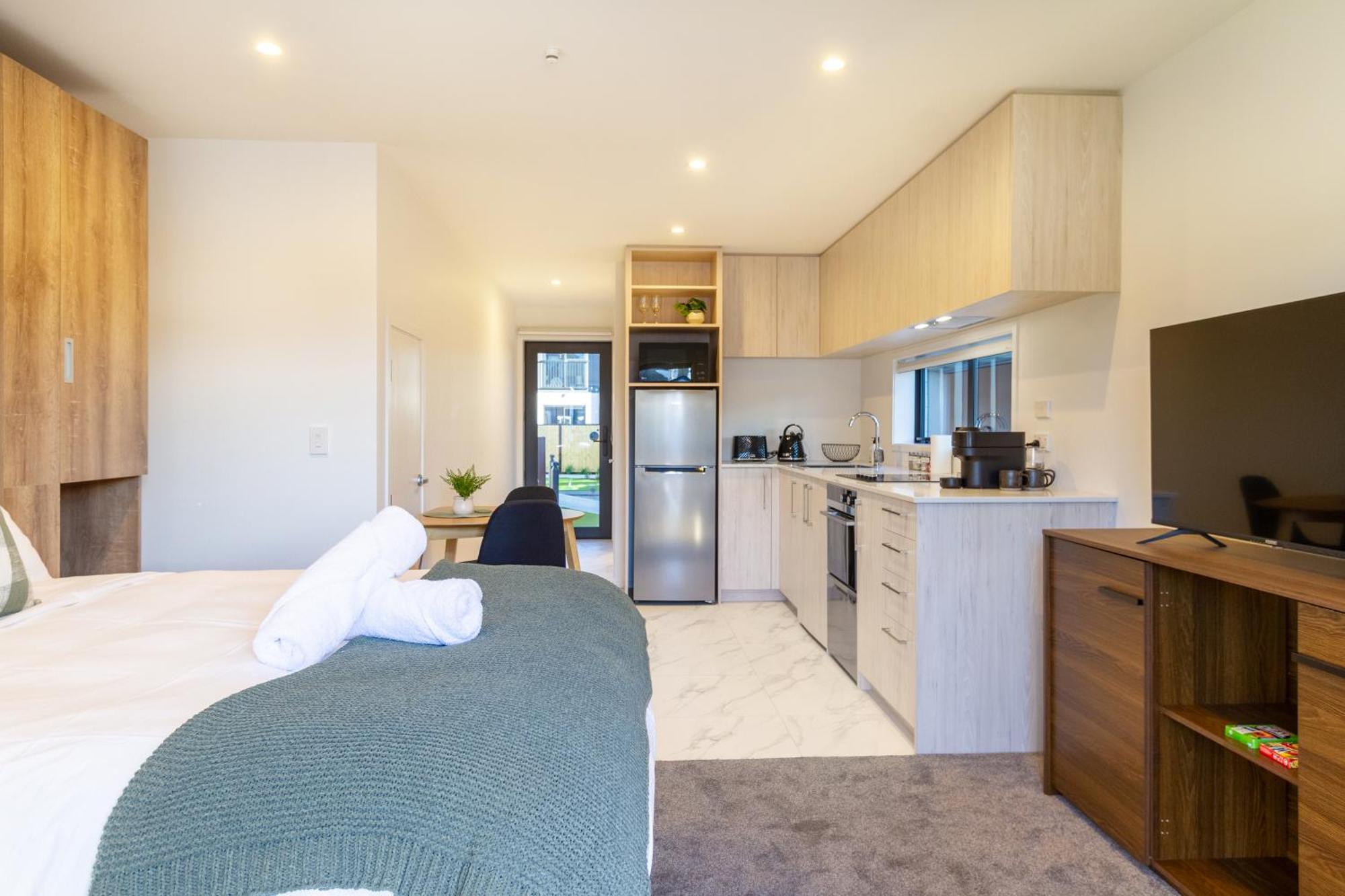 Single Level Studio Escape On Wilmer St - Central Christchurch Exterior foto